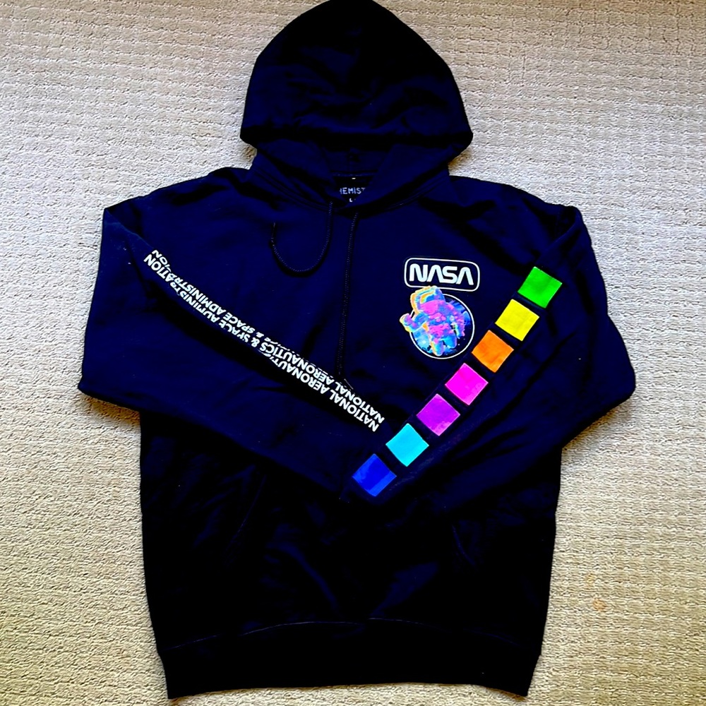 Chemistry NASA sweatshirt, size large